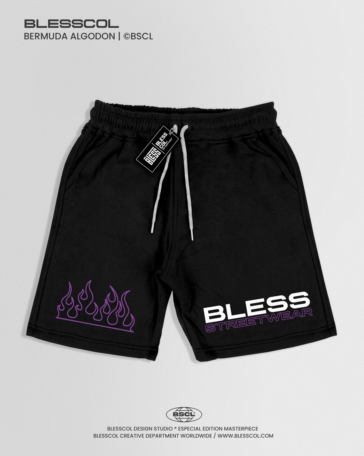 BERMUDA ALGODON BLESS STREETWEAR