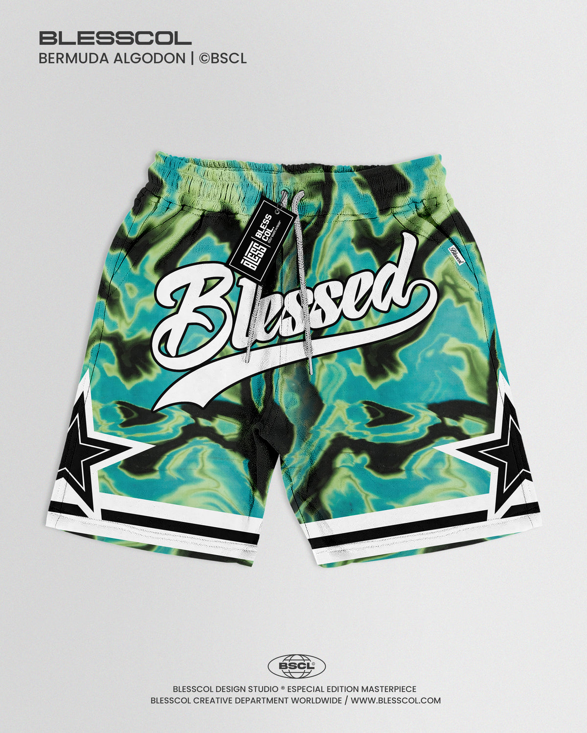 BERMUDA BLESSED LIQUID CAMO