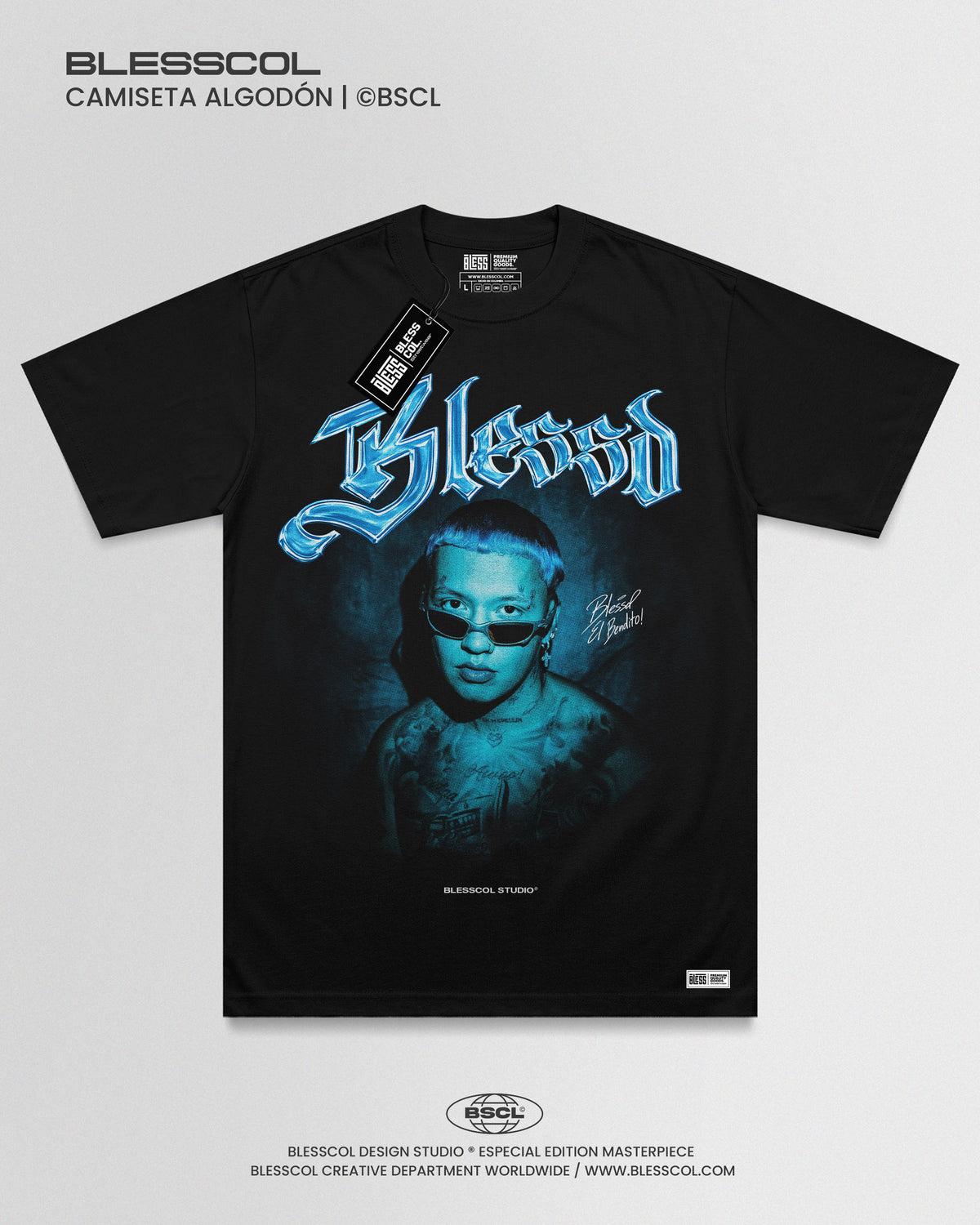 CAMISETA BLESSD EMHDM FRONT PRINT