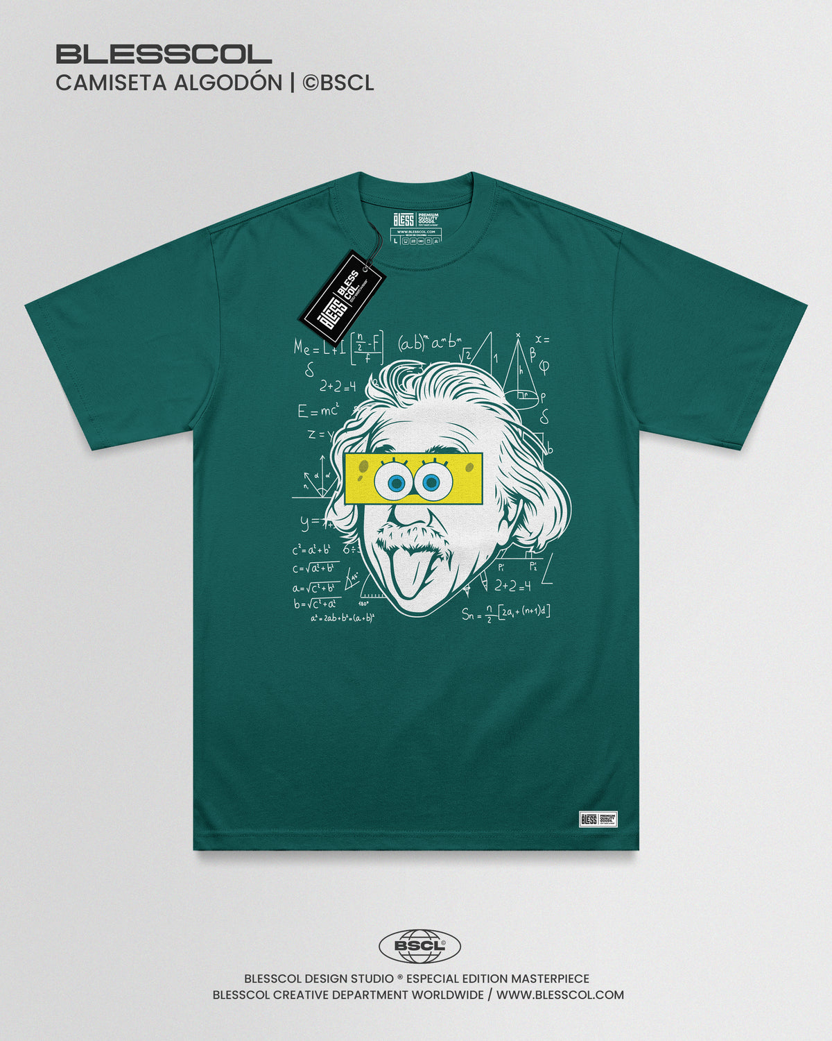 CAMISETA ALBERT EINTEIN EQUATION
