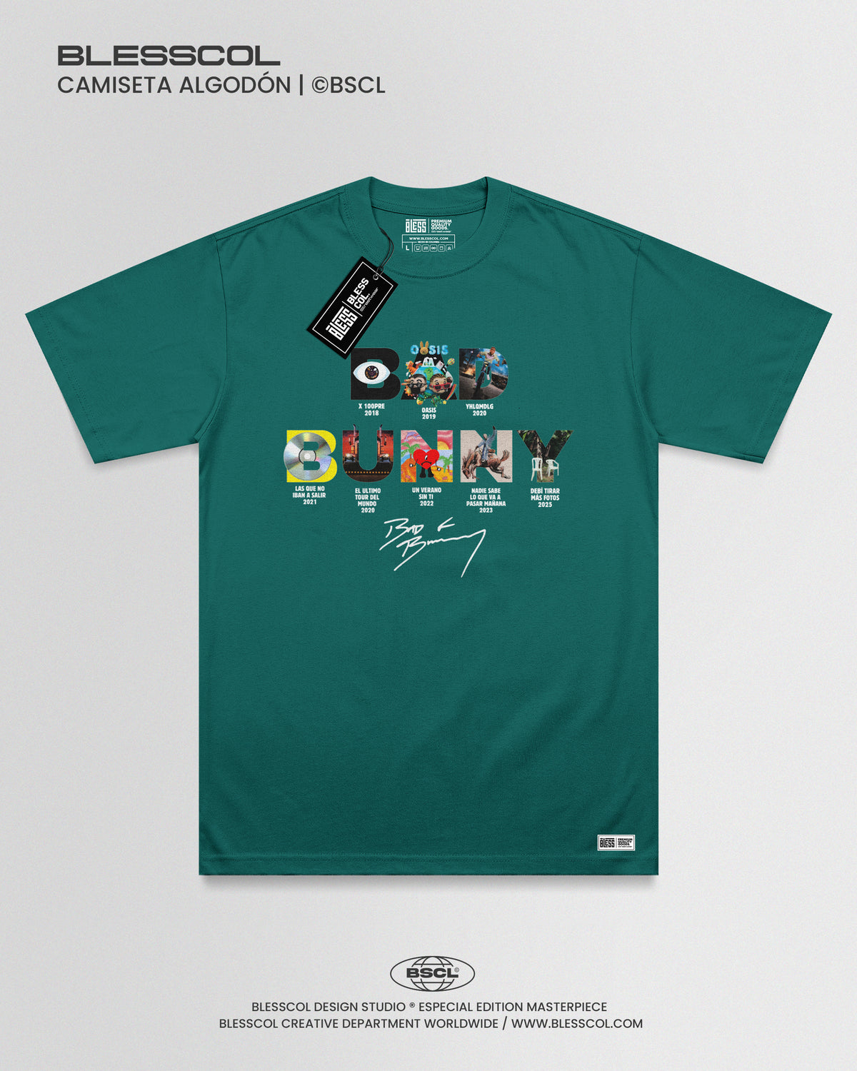 CAMISETA BAD BUNNY EDITION ALBUNES