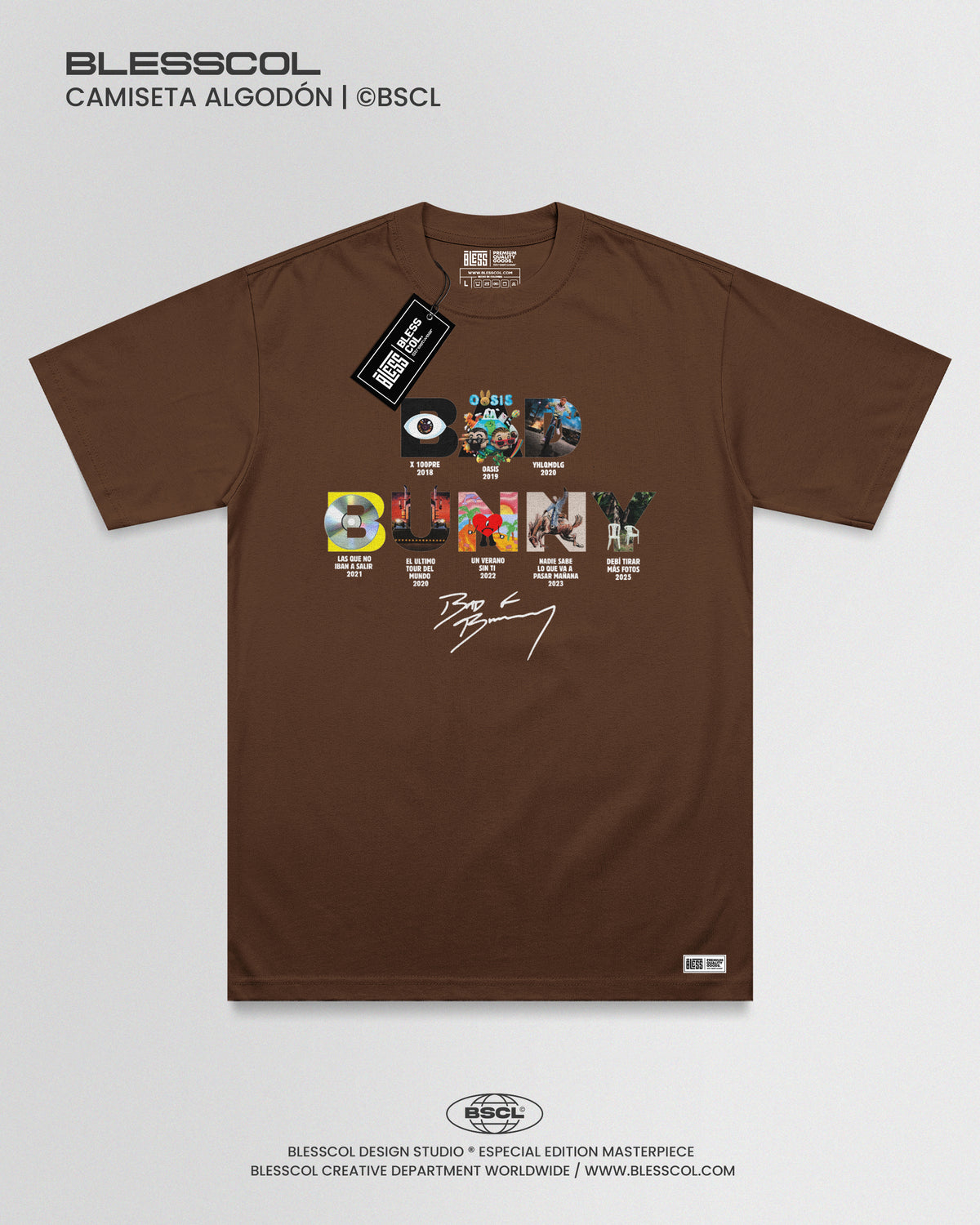 CAMISETA BAD BUNNY EDITION ALBUNES