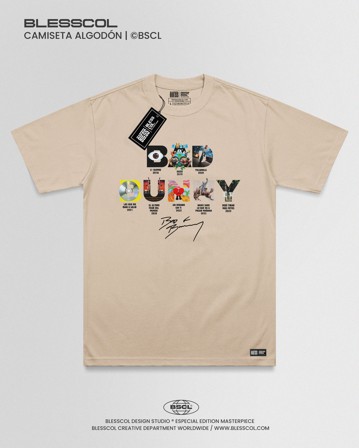 CAMISETA BAD BUNNY EDITION ALBUNES