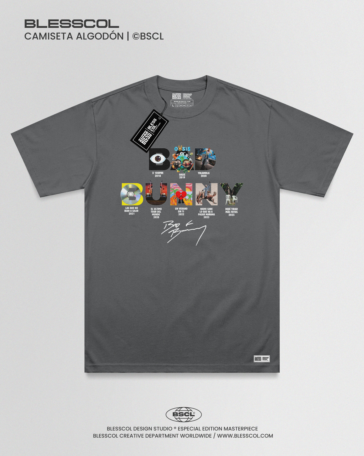 CAMISETA BAD BUNNY EDITION ALBUNES