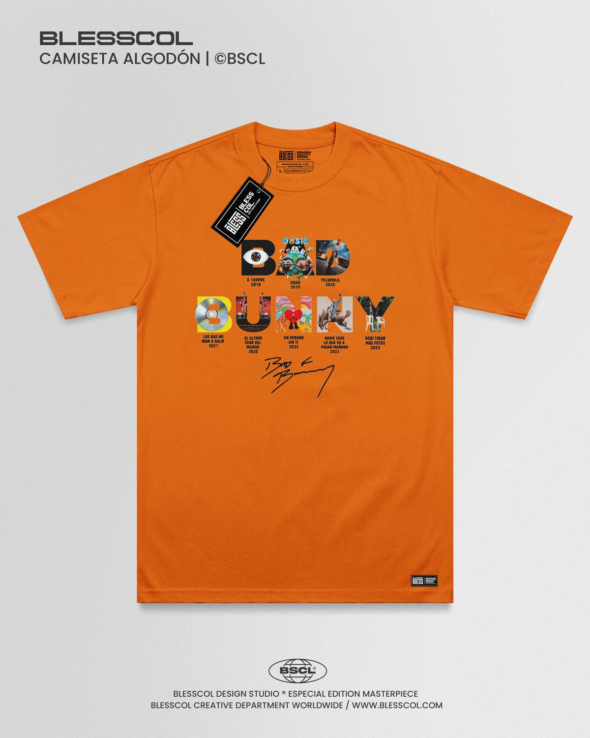 CAMISETA BAD BUNNY EDITION ALBUNES