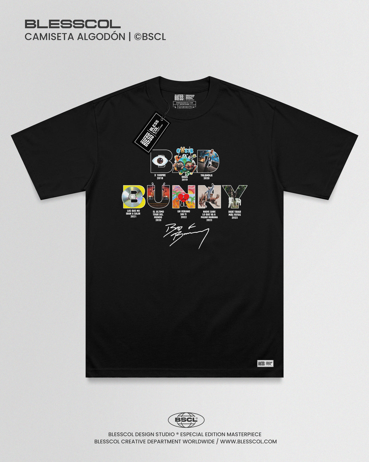 CAMISETA BAD BUNNY EDITION ALBUNES