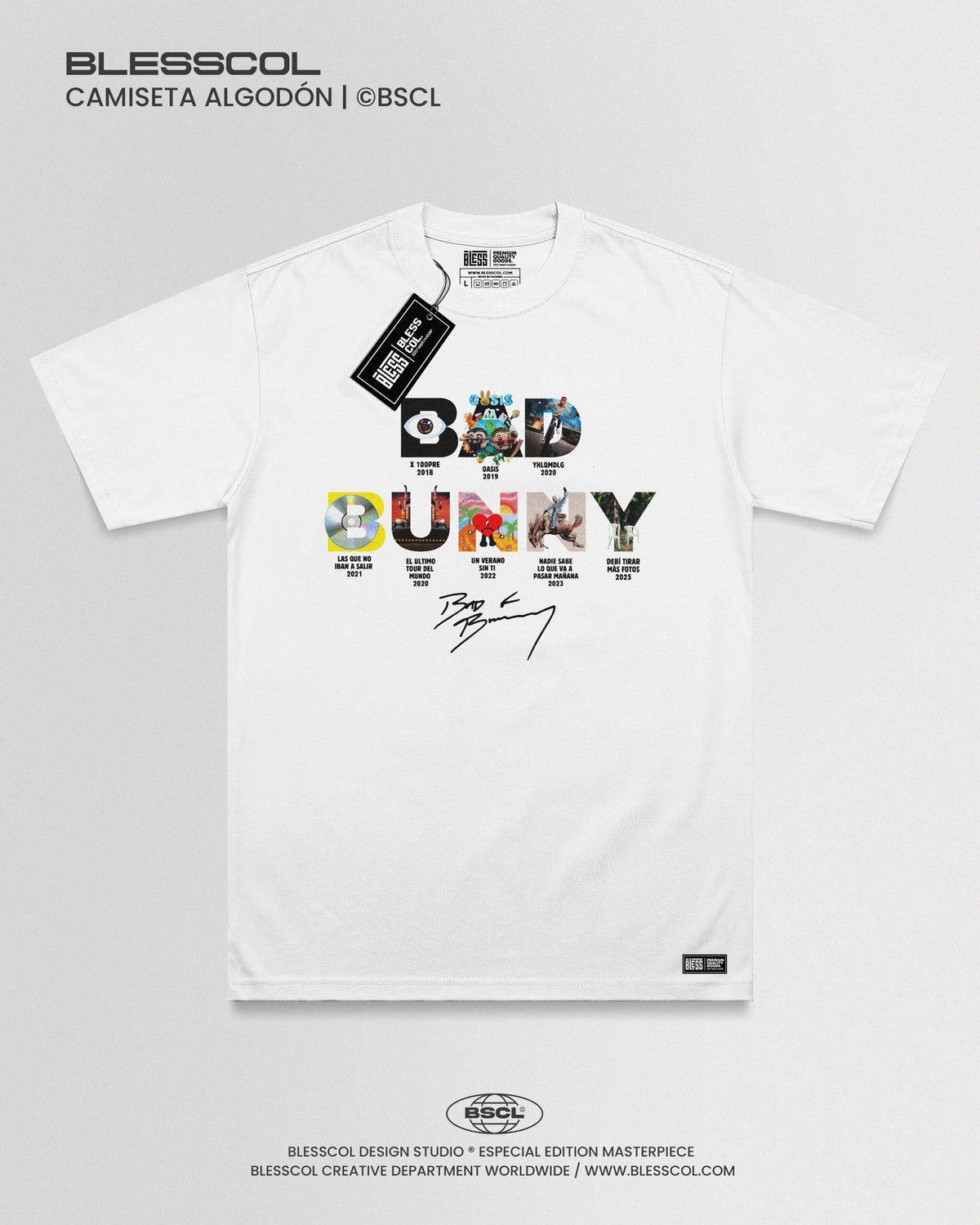 CAMISETA BAD BUNNY EDITION ALBUNES