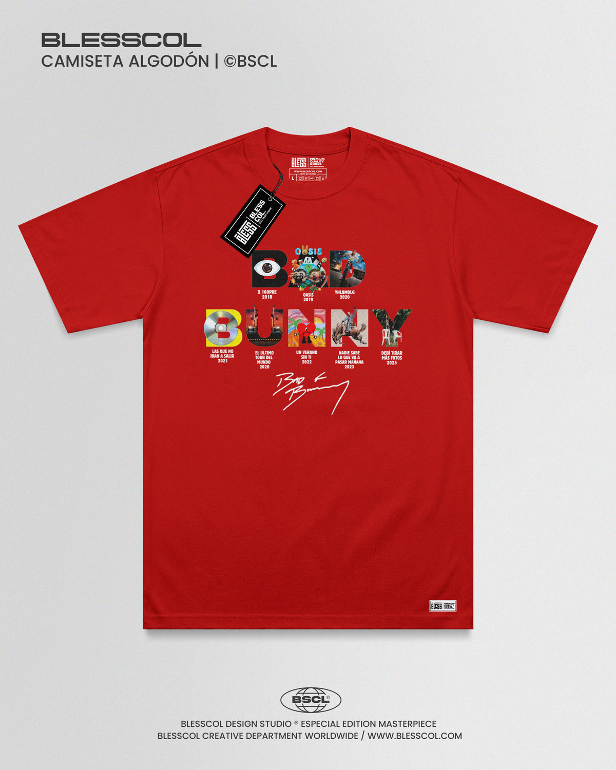 CAMISETA BAD BUNNY EDITION ALBUNES