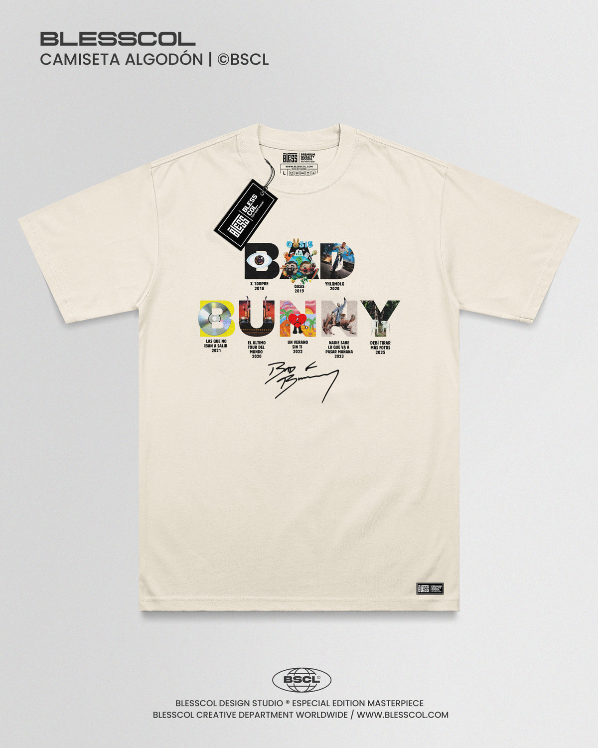 CAMISETA BAD BUNNY EDITION ALBUNES
