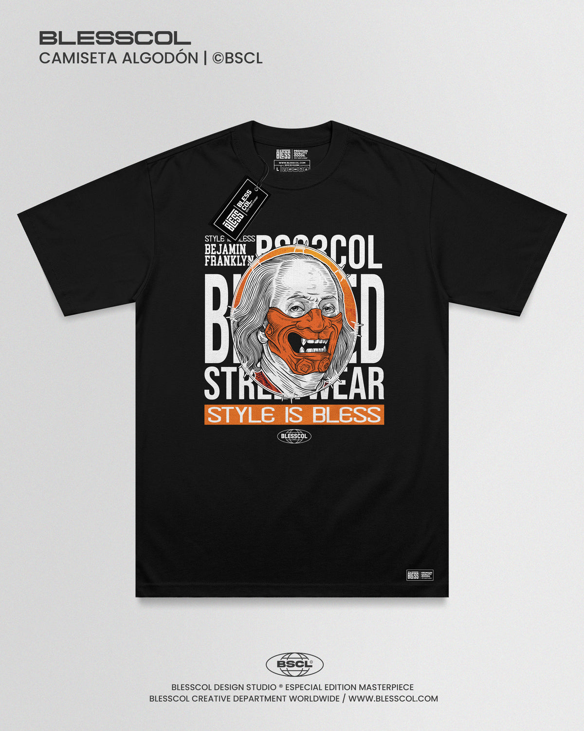 CAMISETA BEJAMIN FRANKLIN EDITION