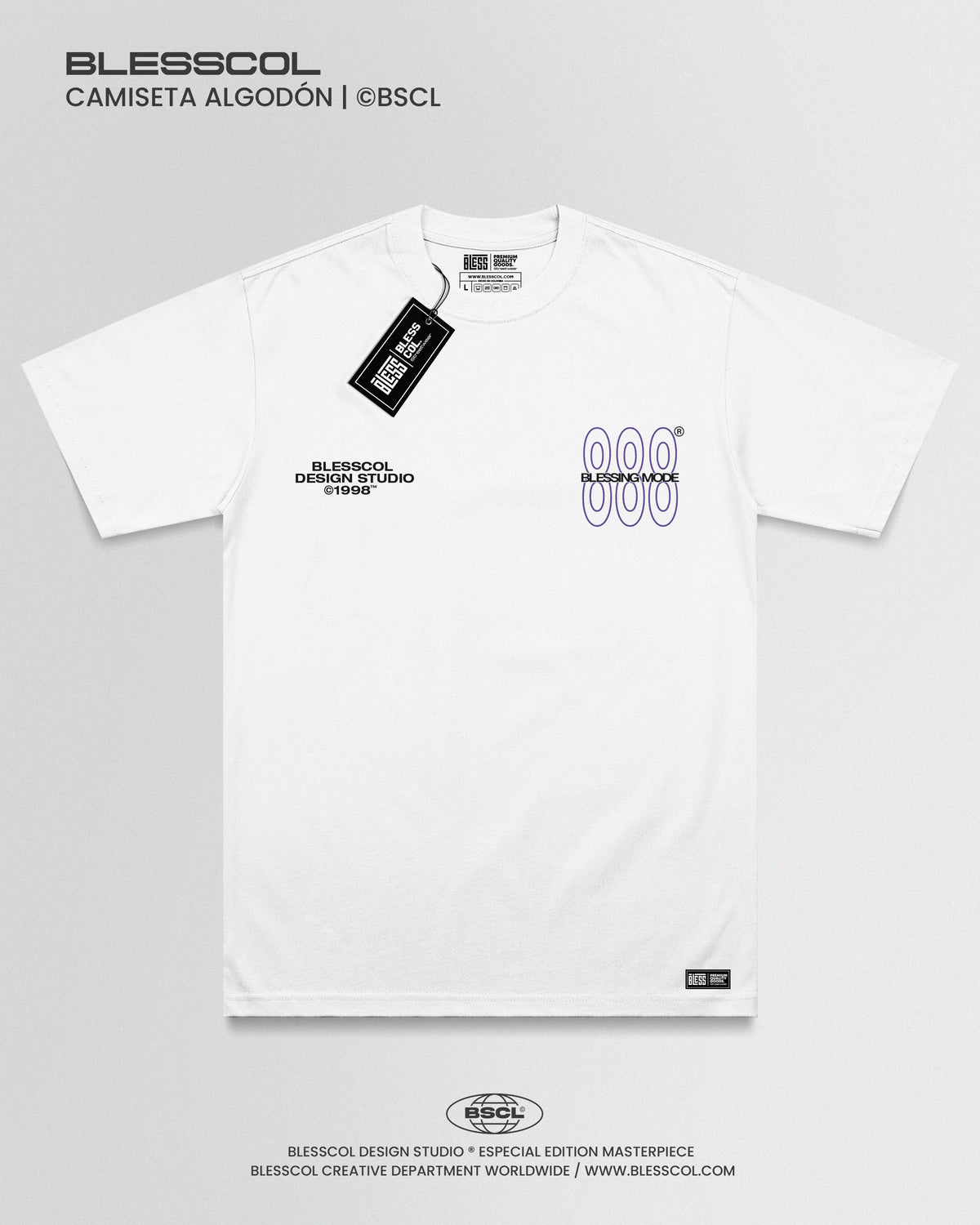 CAMISETA BLESSING MODE WEALTH 888