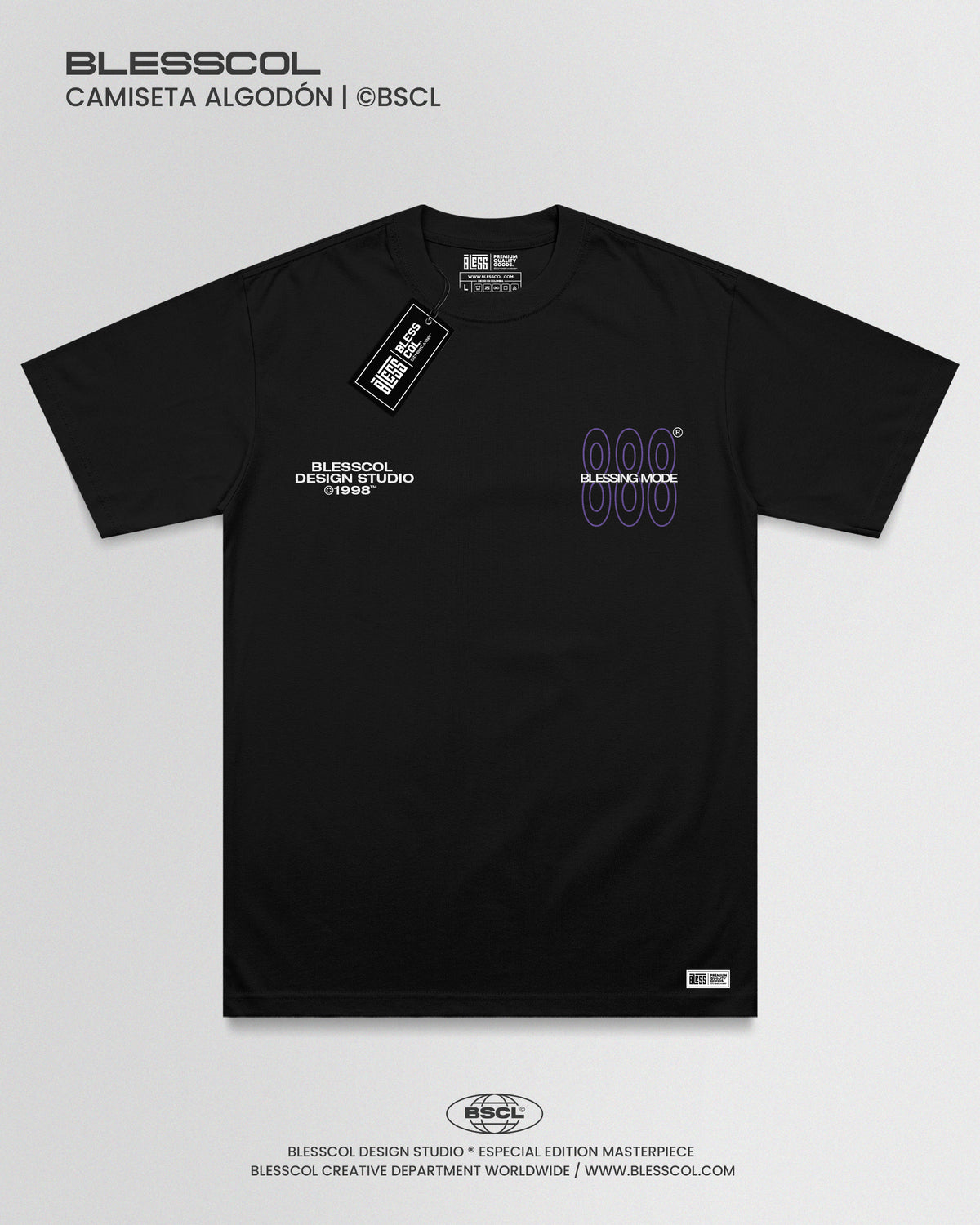 CAMISETA BLESSING MODE WEALTH 888