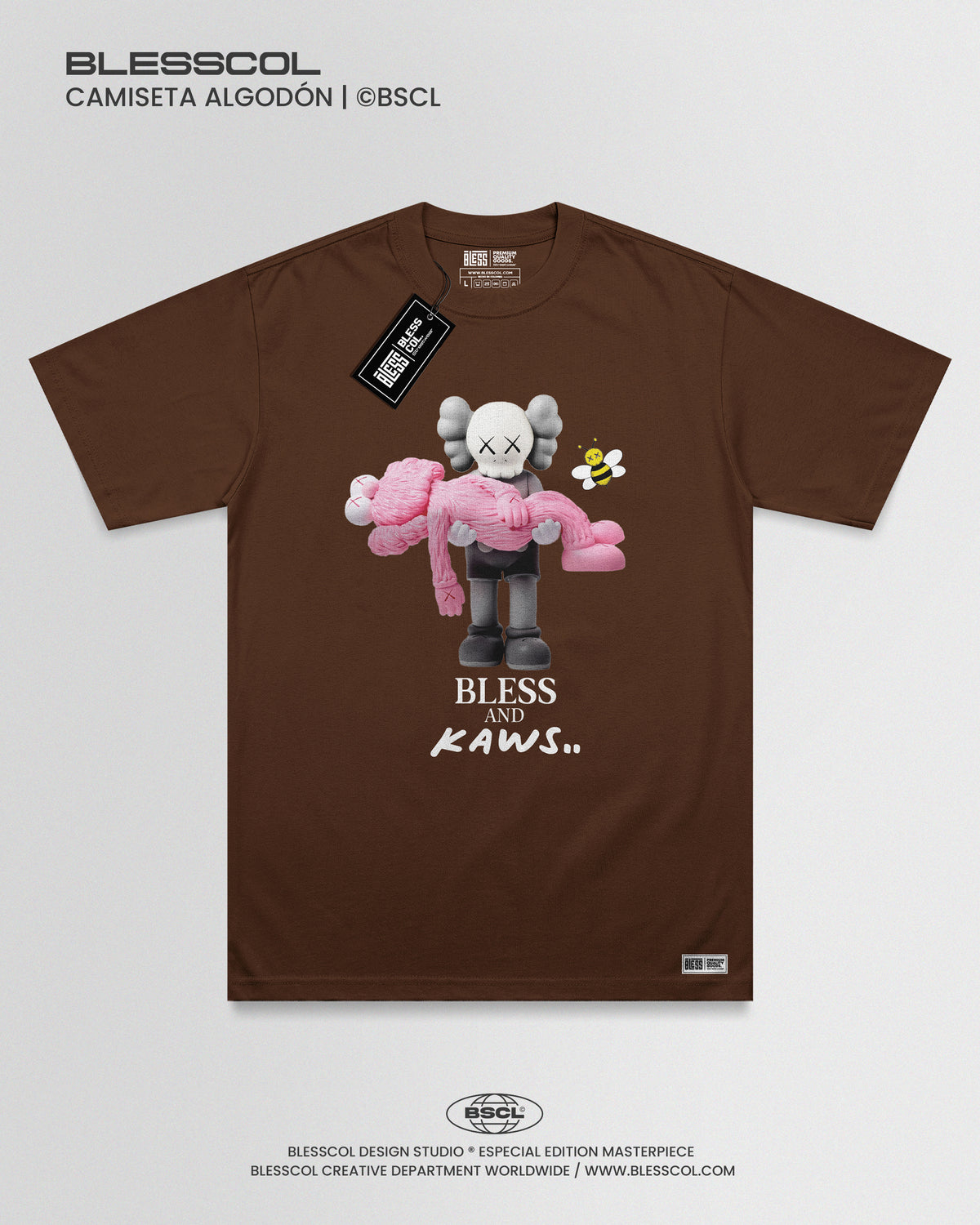 CAMISETA BLESS AND KAWS EDITION