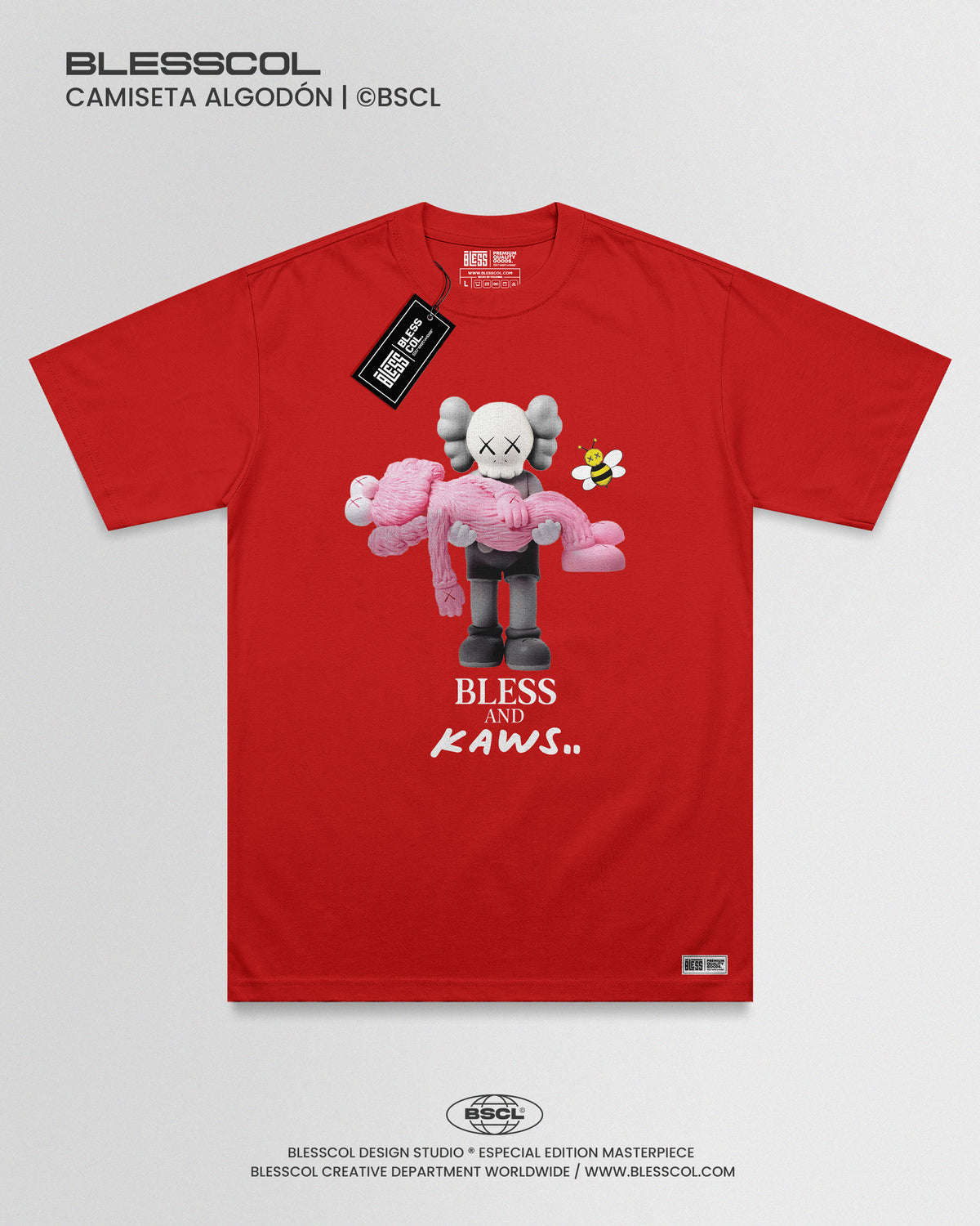 CAMISETA BLESS AND KAWS EDITION