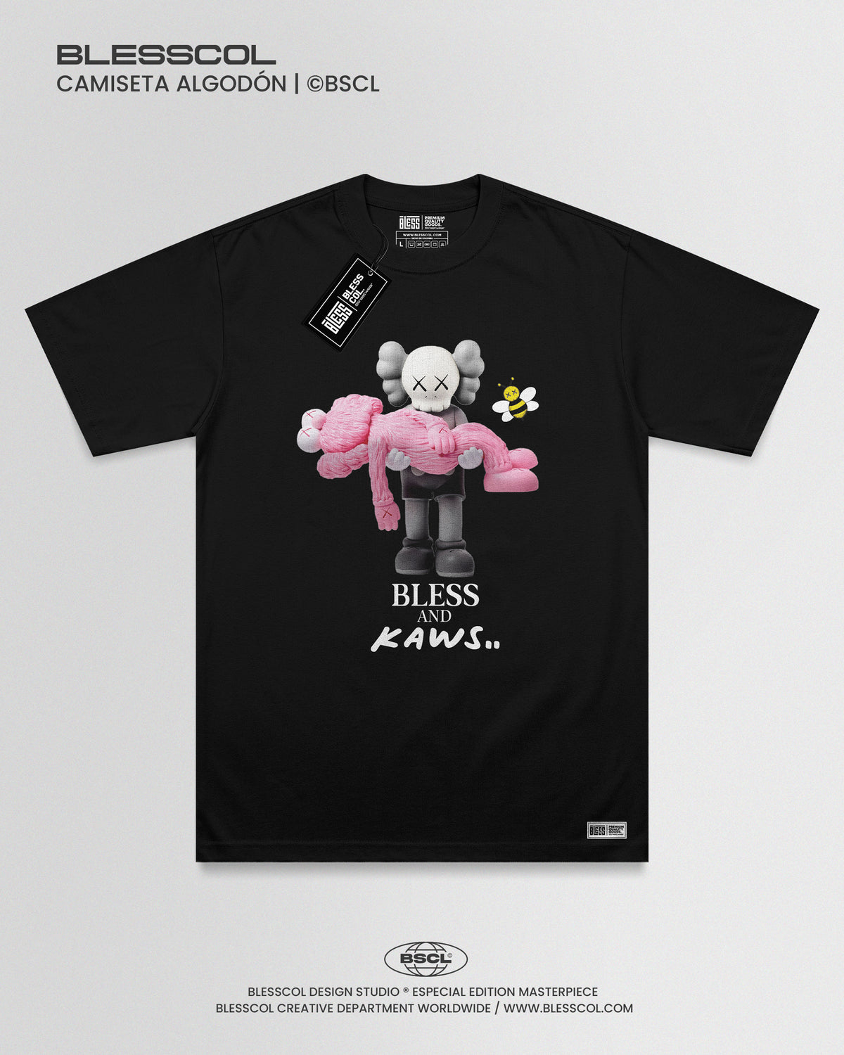 CAMISETA BLESS AND KAWS EDITION