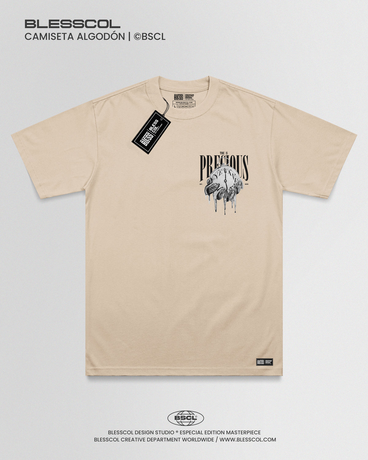 CAMISETA BLESSCOL TIME IS PRECIOUS