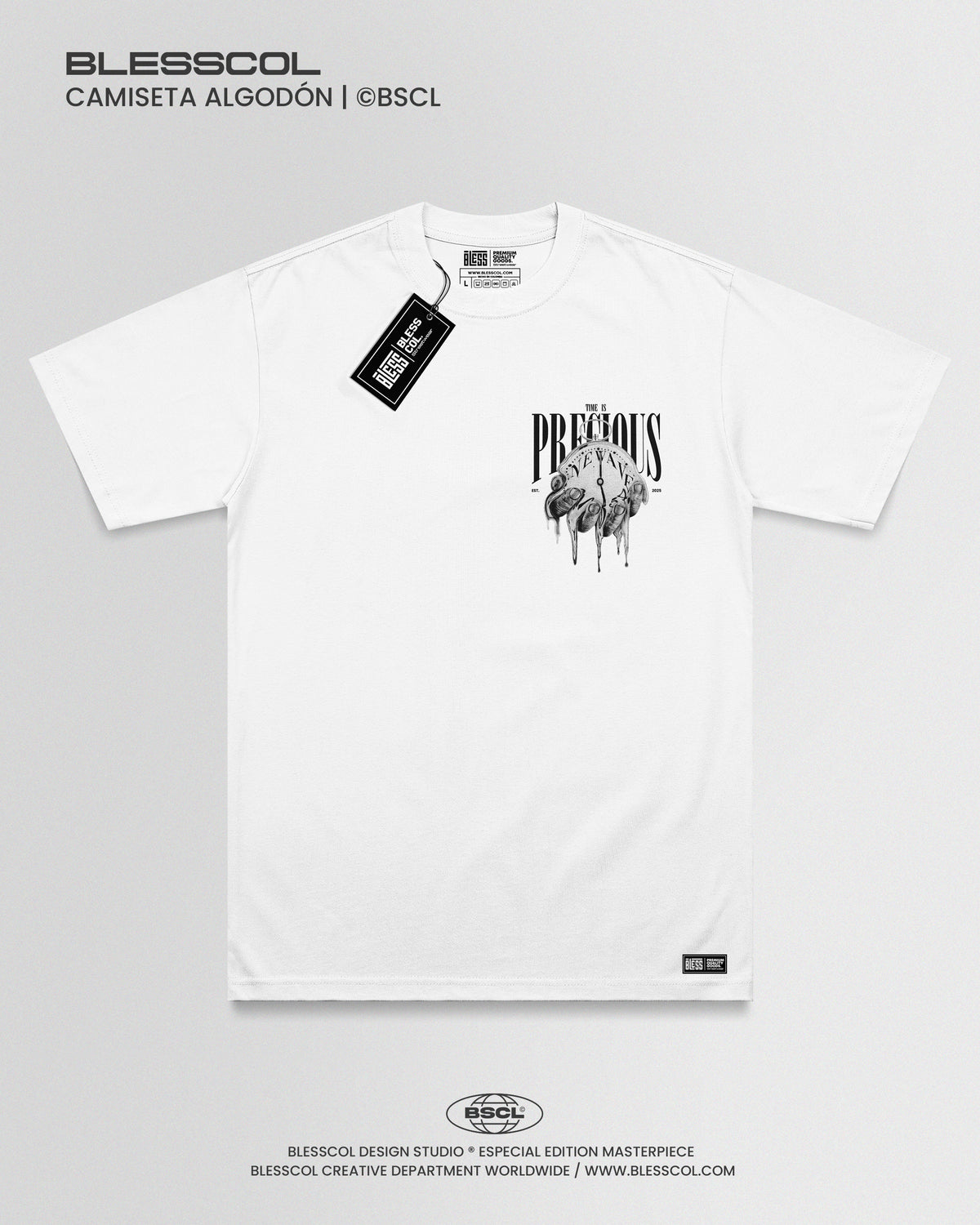 CAMISETA BLESSCOL TIME IS PRECIOUS