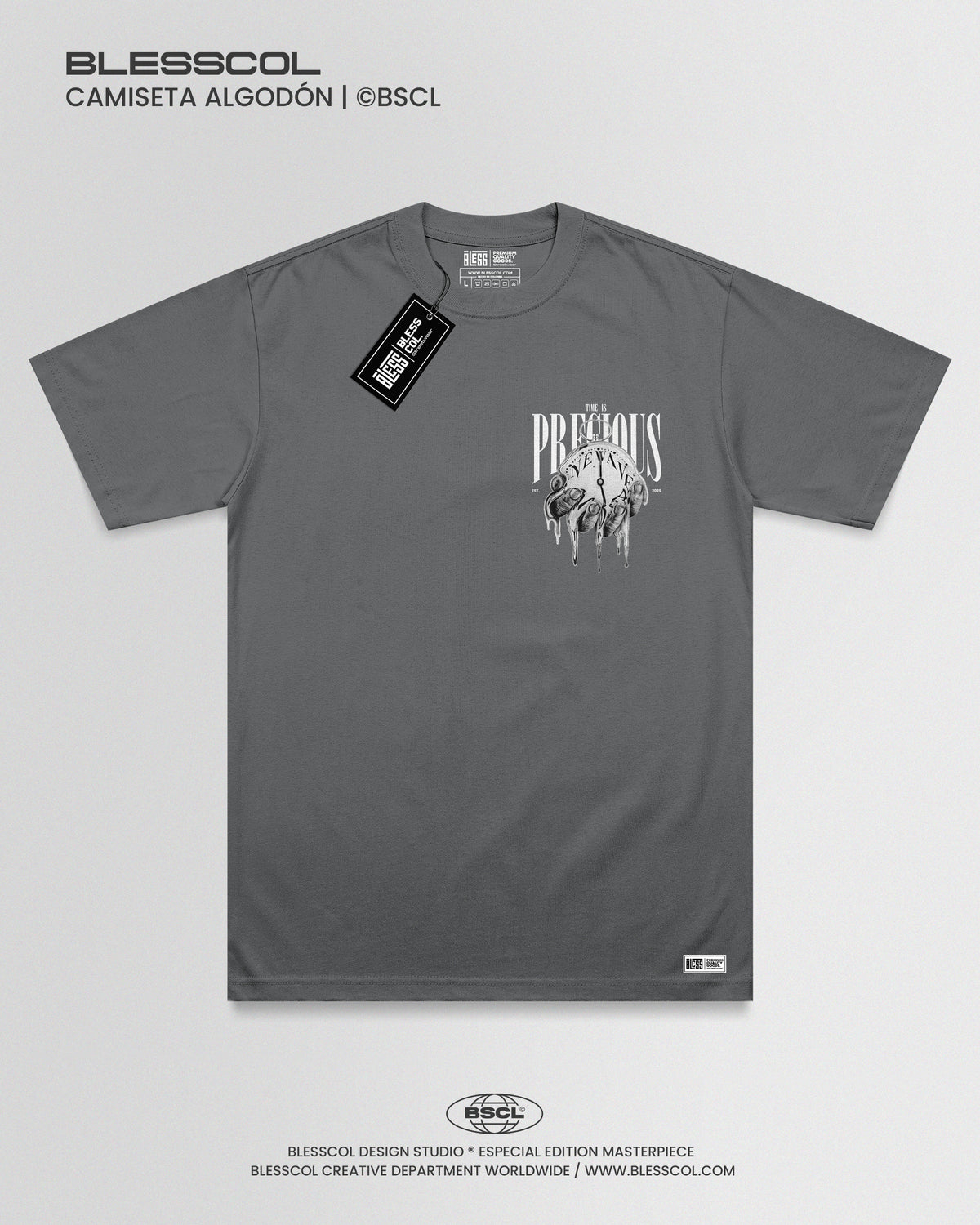 CAMISETA BLESSCOL TIME IS PRECIOUS