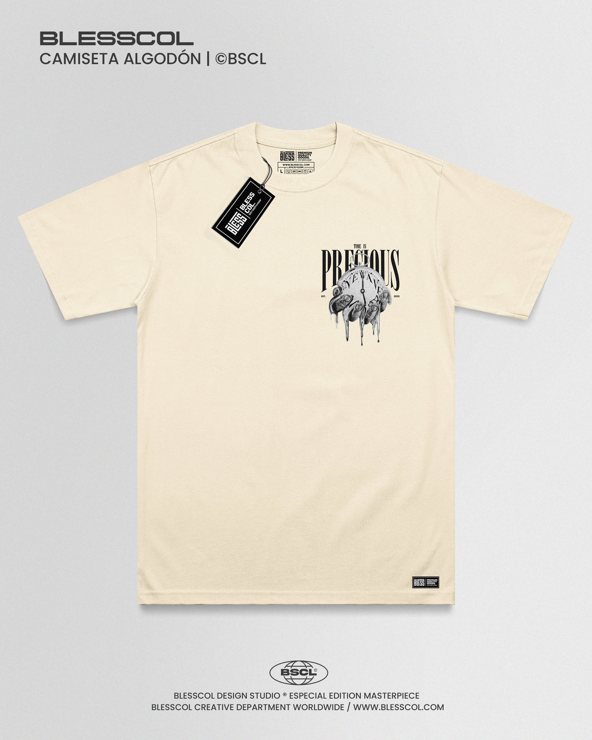 CAMISETA BLESSCOL TIME IS PRECIOUS