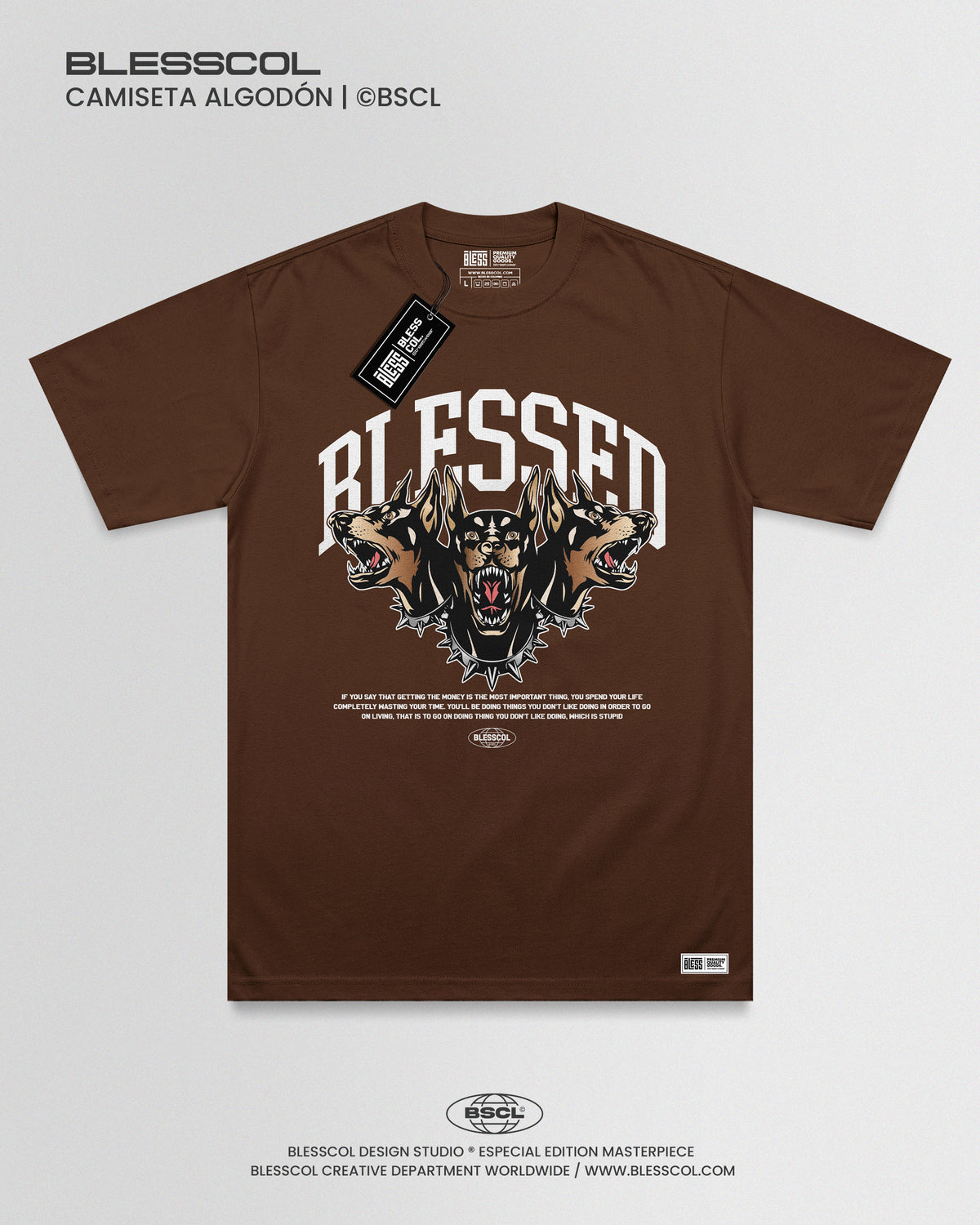 CAMISETA BLESSED DOBERMAN