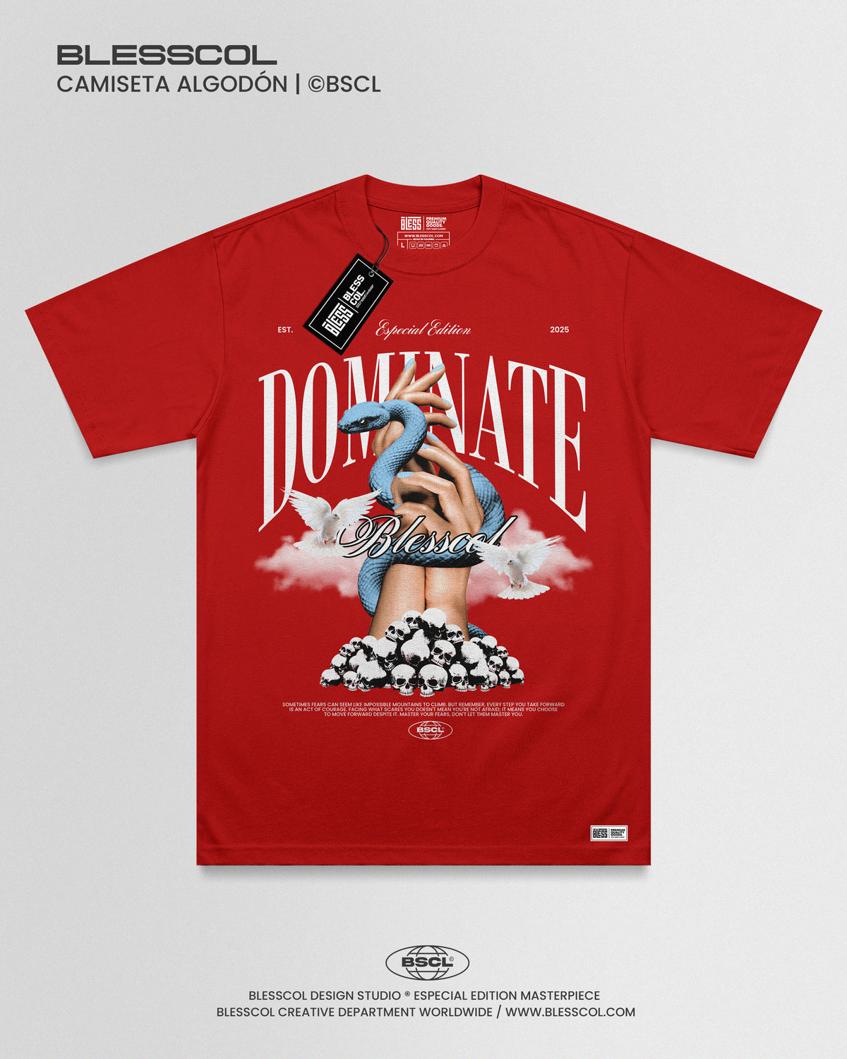 CAMISETA BLESSED DOMINATE EDITION