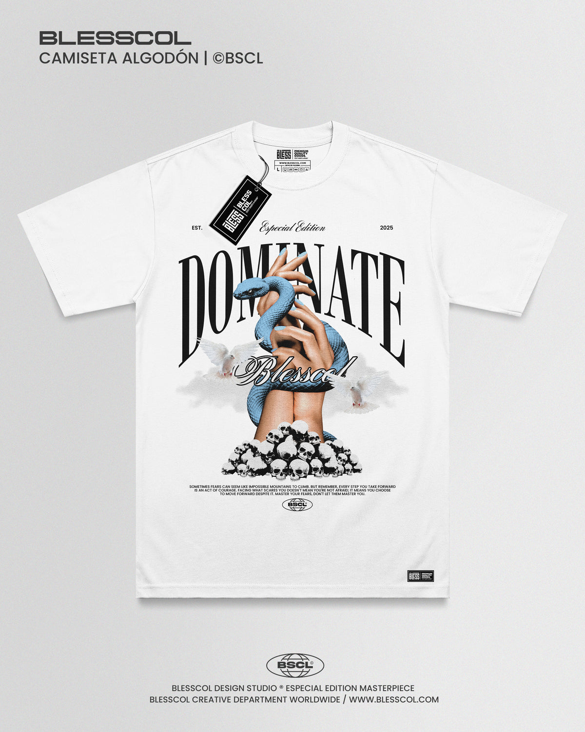 CAMISETA BLESSED DOMINATE EDITION