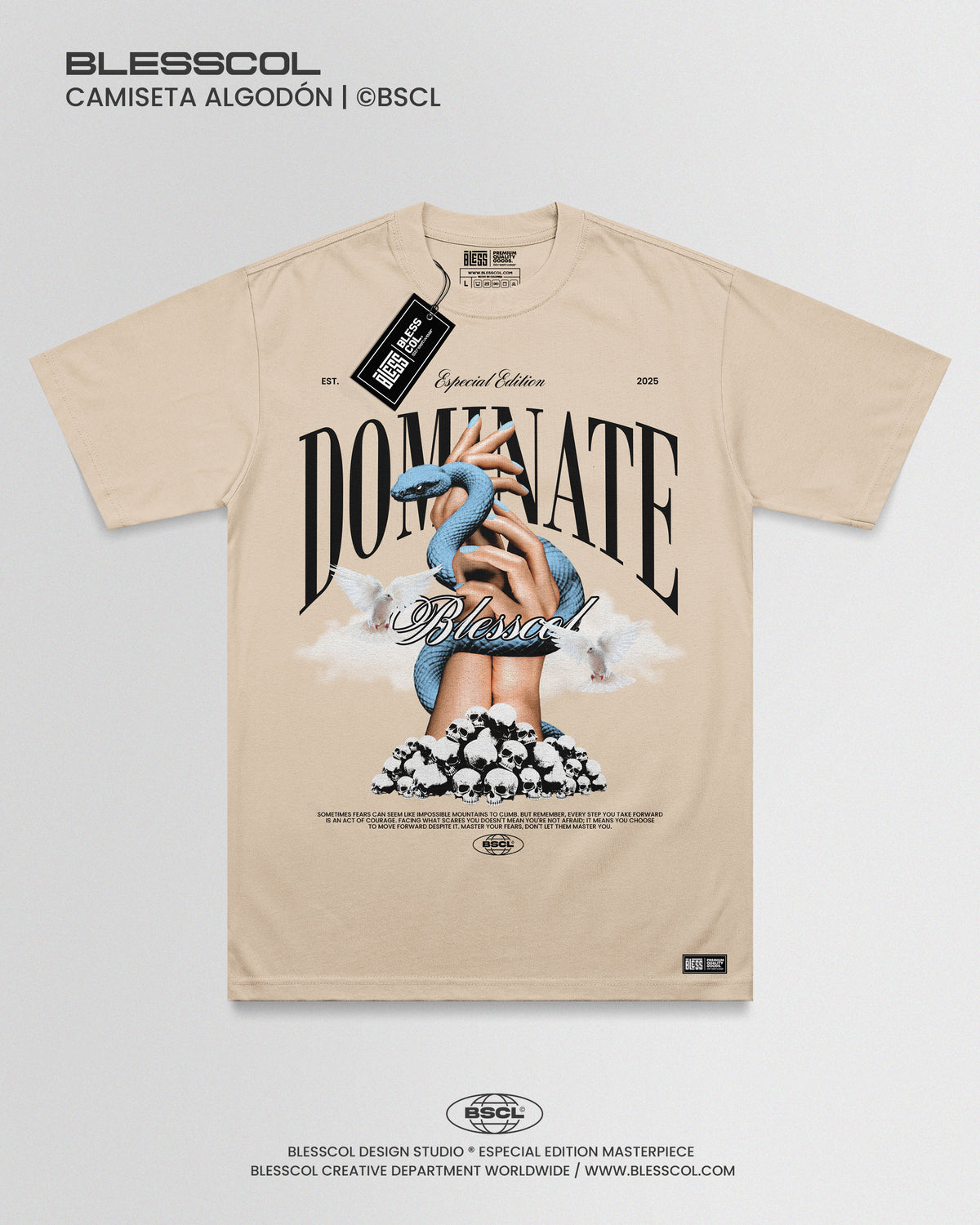 CAMISETA BLESSED DOMINATE EDITION