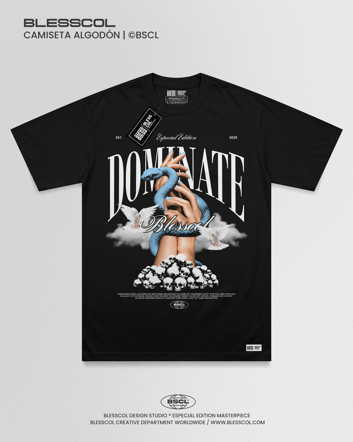 CAMISETA BLESSED DOMINATE EDITION
