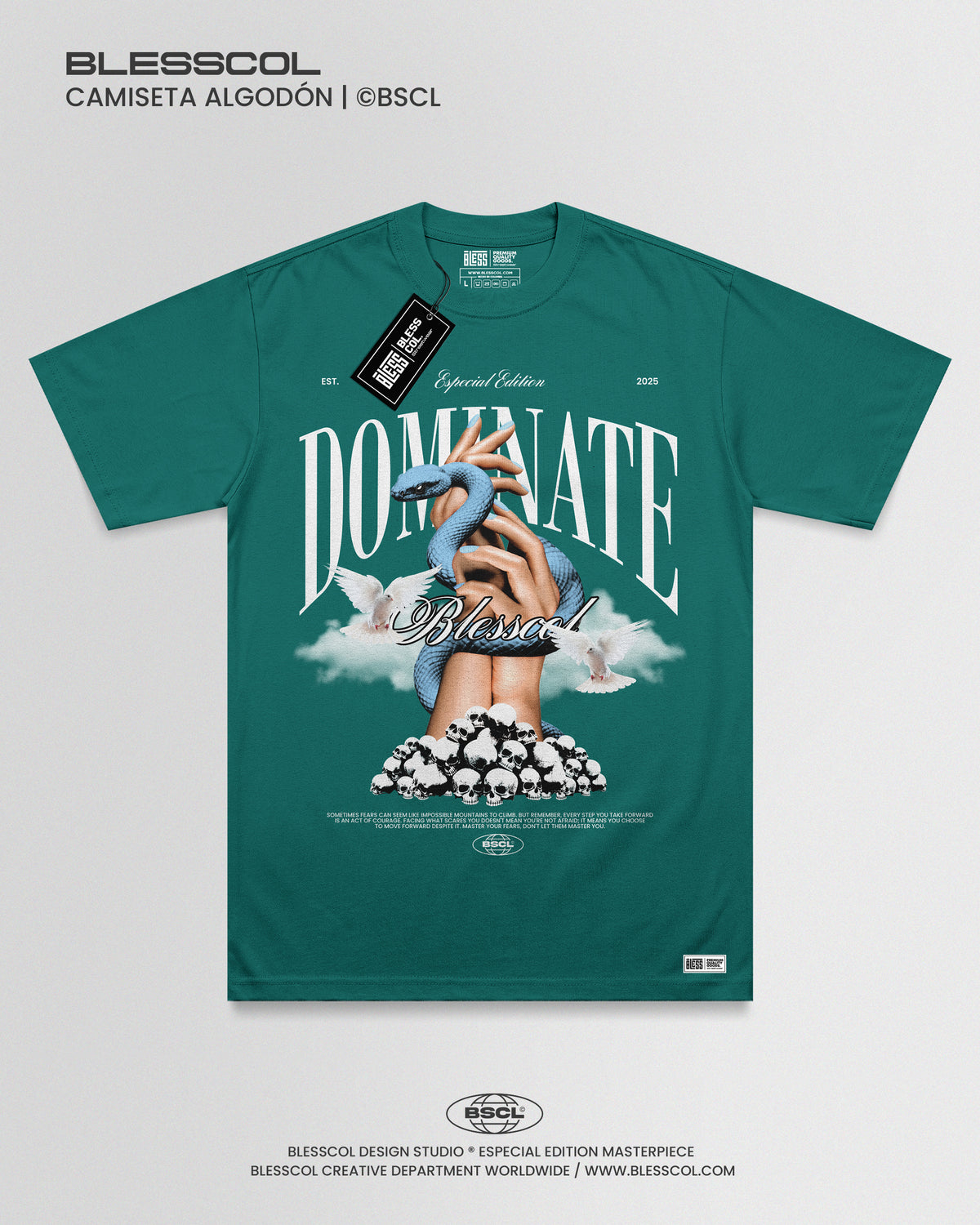 CAMISETA BLESSED DOMINATE EDITION