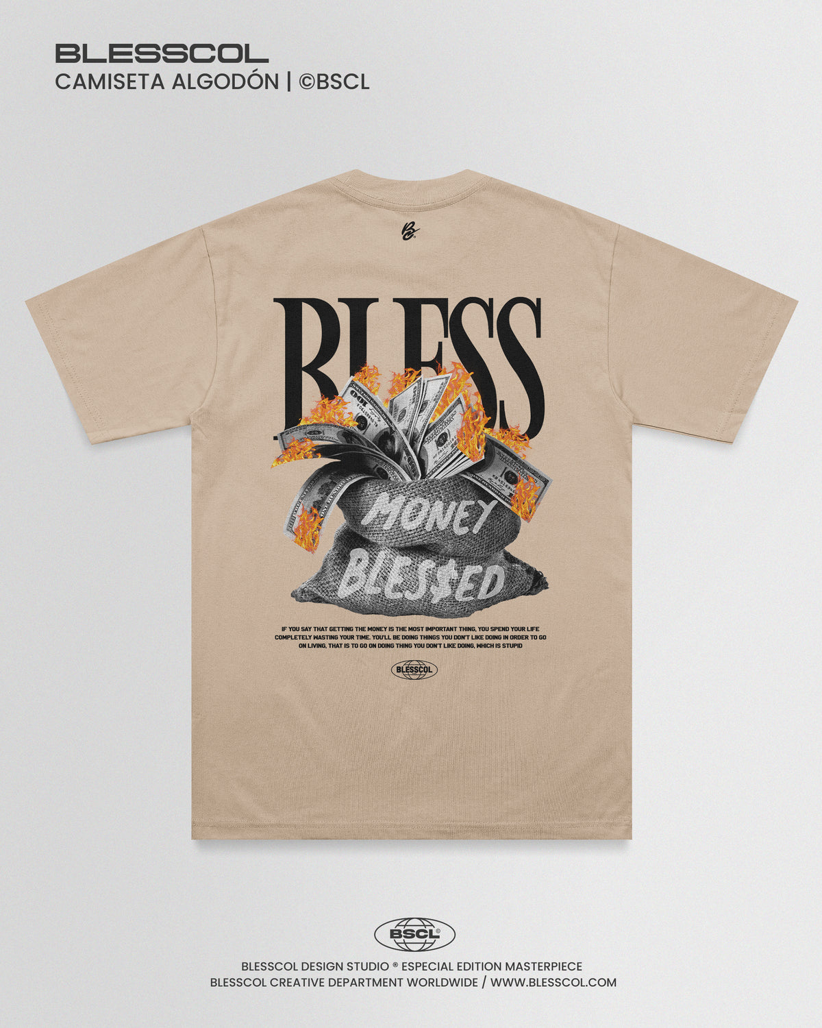 CAMISETA BLESSED MONEY EDITION