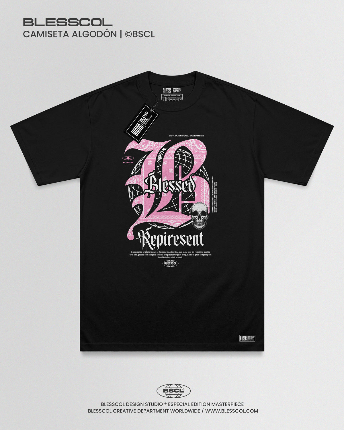 CAMISETA BLESSED REPIRESENT EDITION