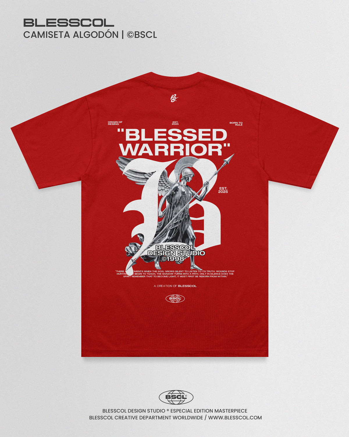 CAMISETA BLESSED WARRIOR EDITION