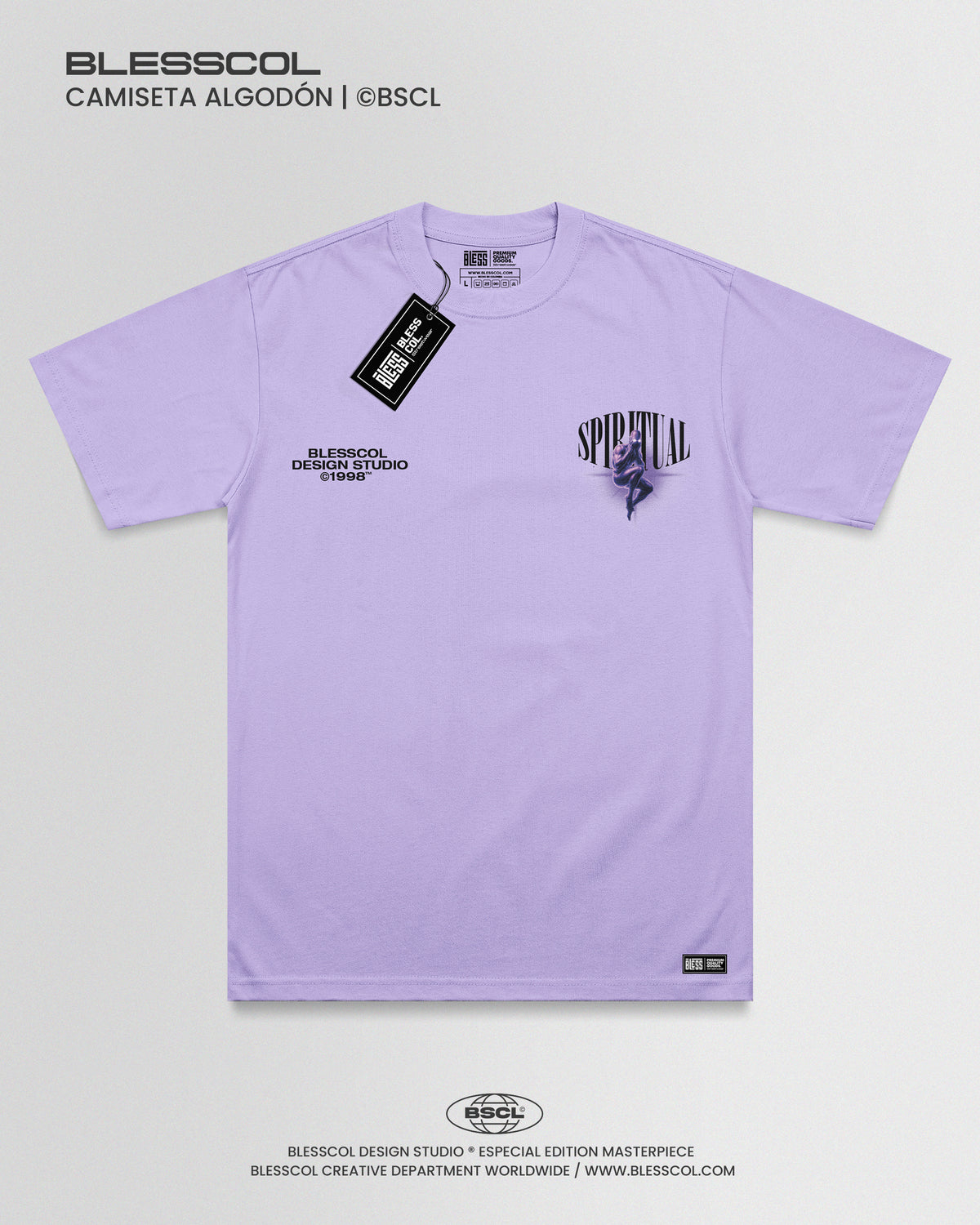 CAMISETA CONNECTED TO HIGHER SELF