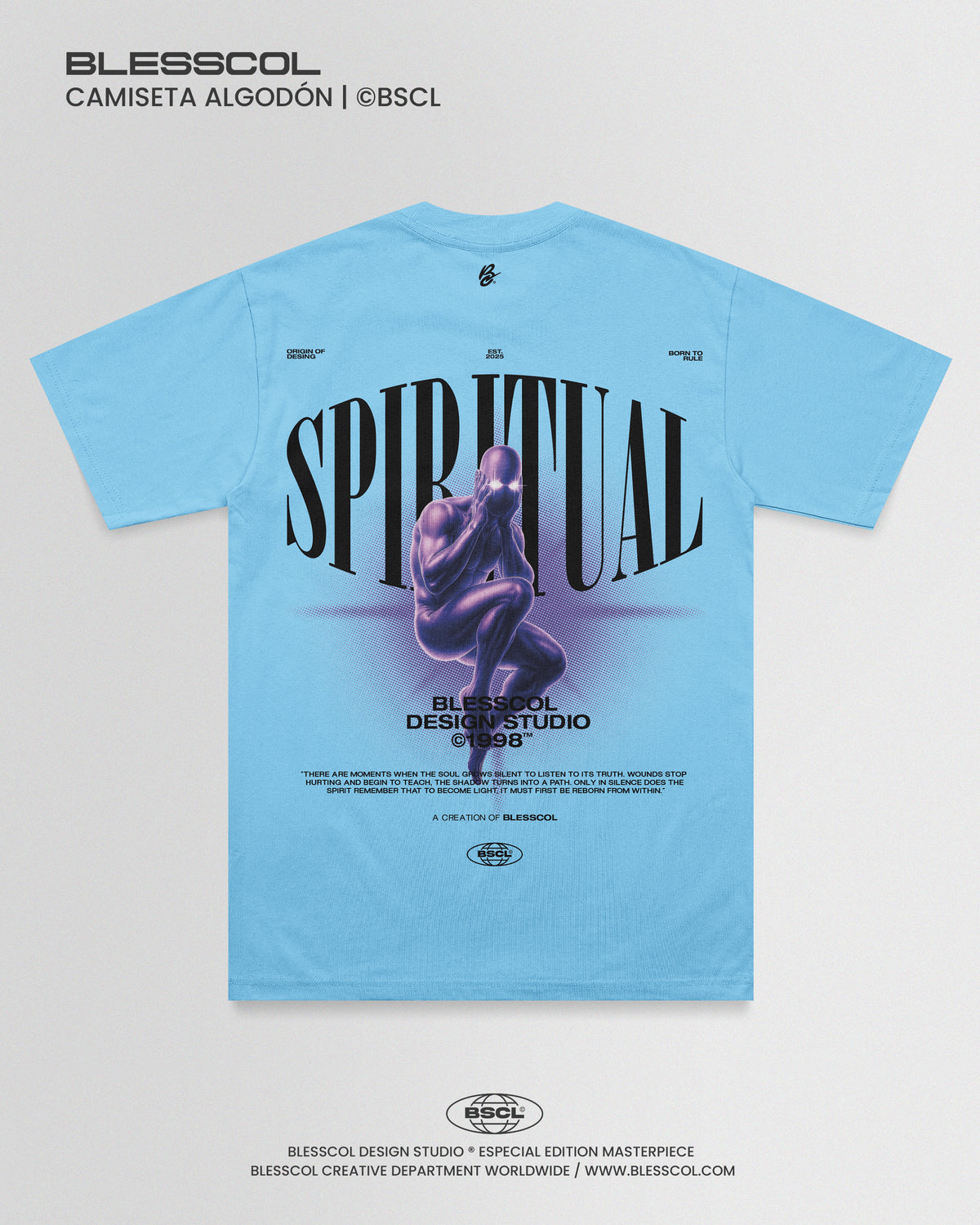 CAMISETA CONNECTED TO HIGHER SELF