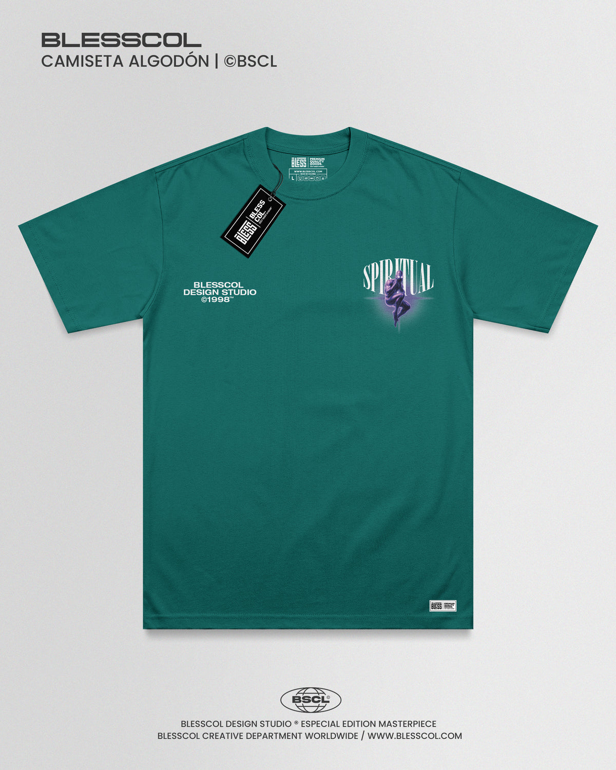 CAMISETA CONNECTED TO HIGHER SELF