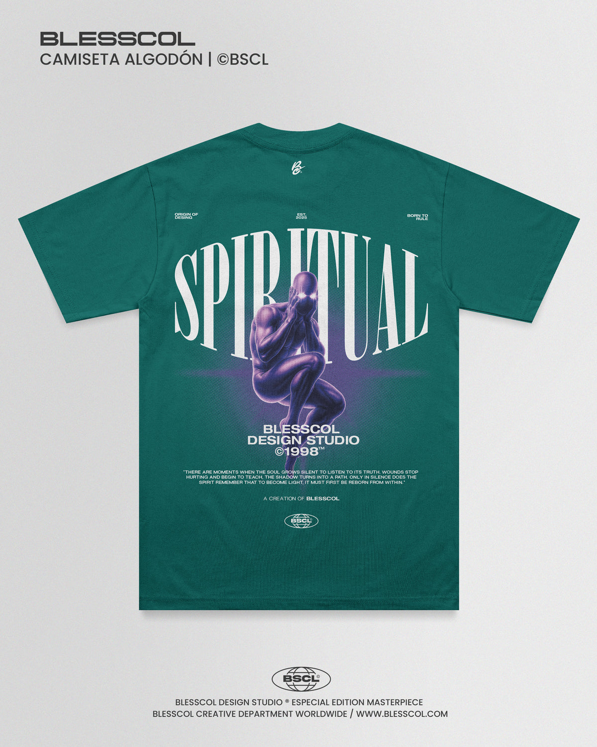 CAMISETA CONNECTED TO HIGHER SELF