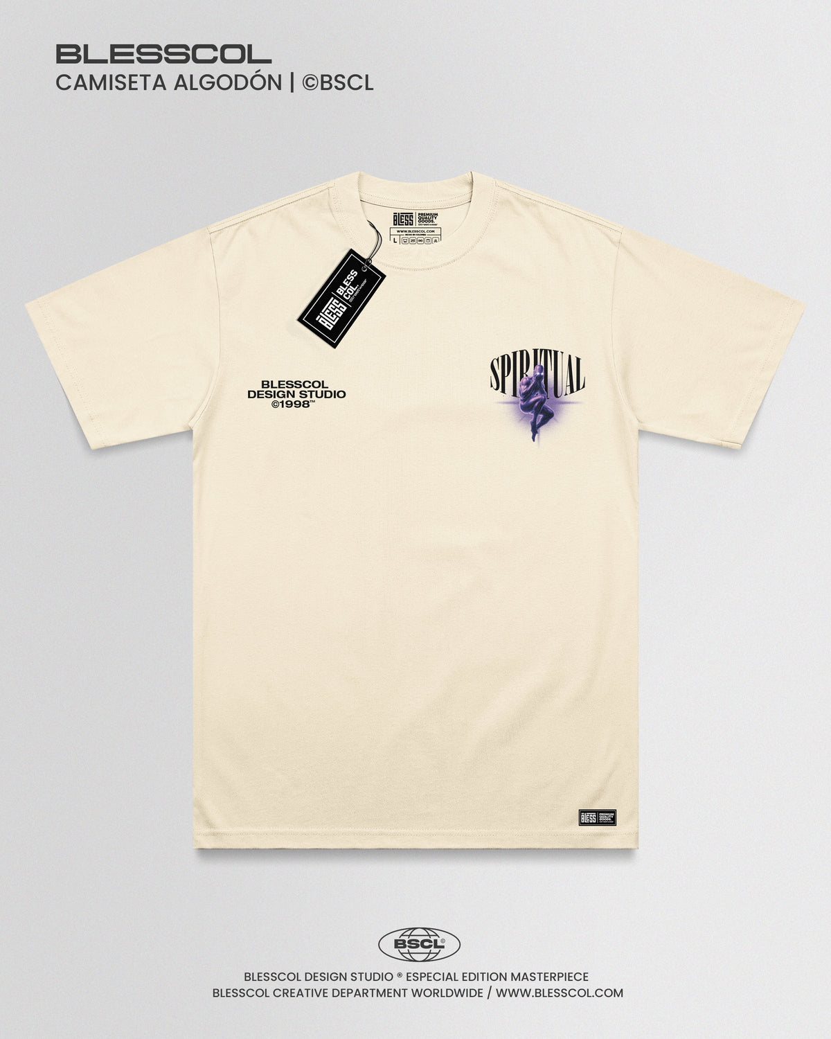 CAMISETA CONNECTED TO HIGHER SELF