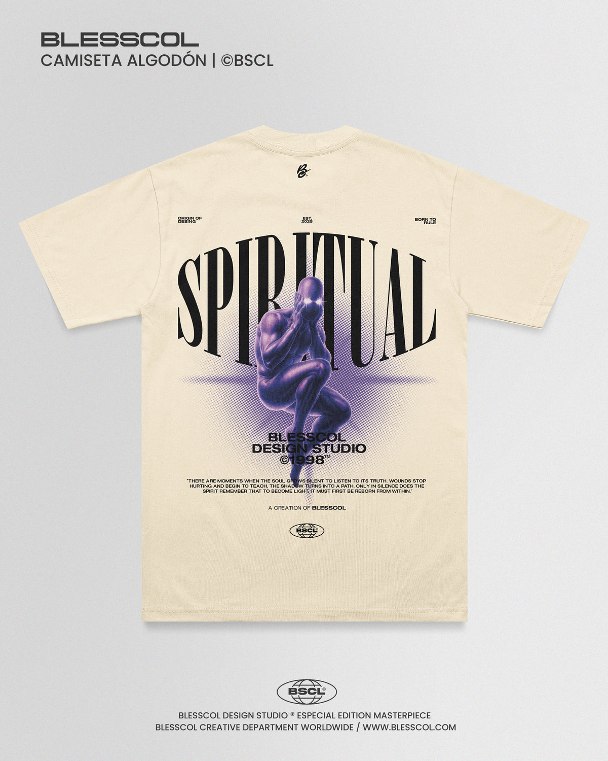 CAMISETA CONNECTED TO HIGHER SELF