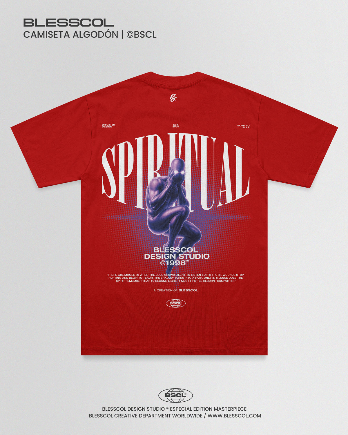 CAMISETA CONNECTED TO HIGHER SELF