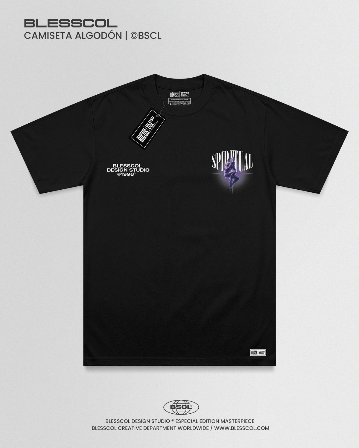 CAMISETA CONNECTED TO HIGHER SELF