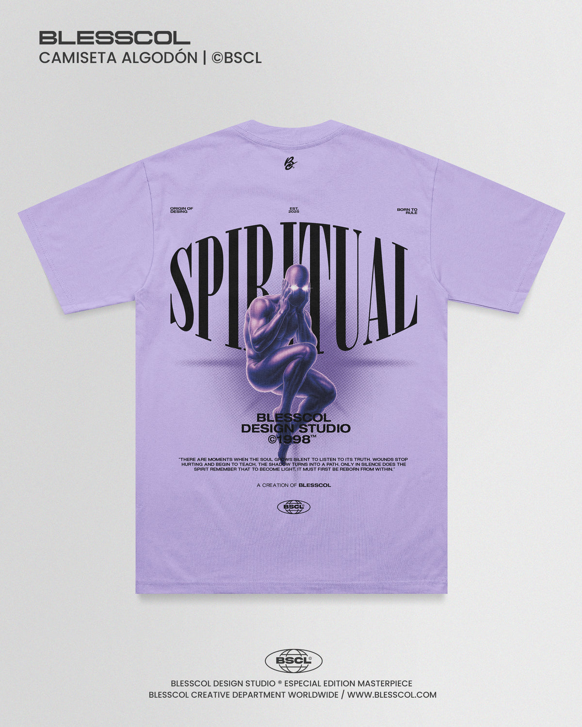 CAMISETA CONNECTED TO HIGHER SELF