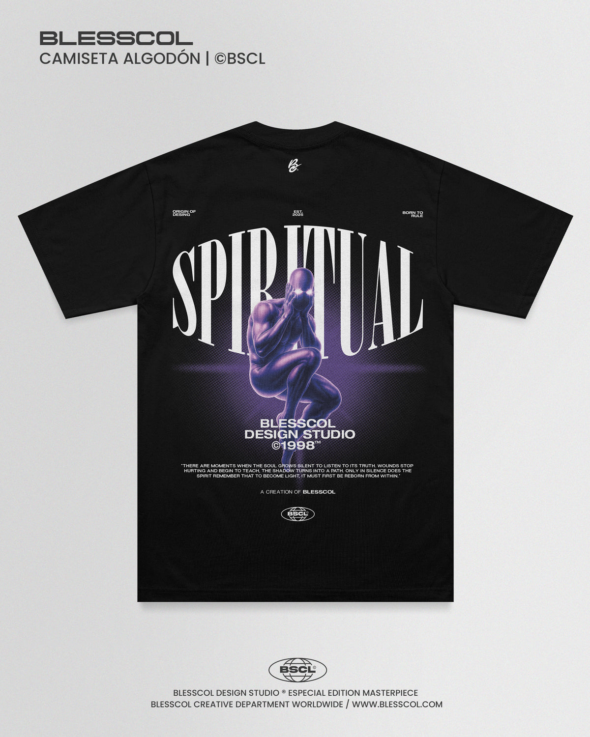 CAMISETA CONNECTED TO HIGHER SELF