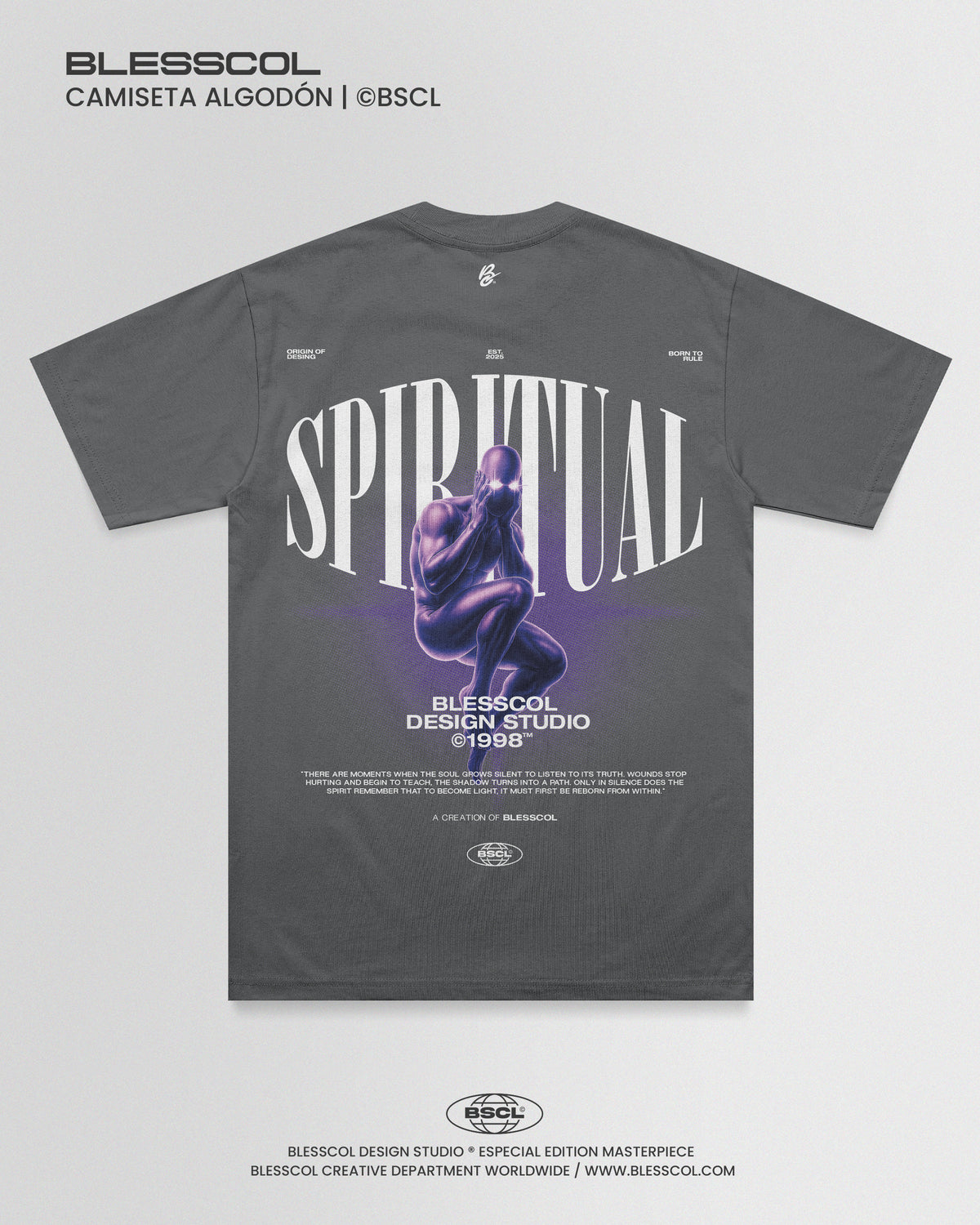 CAMISETA CONNECTED TO HIGHER SELF