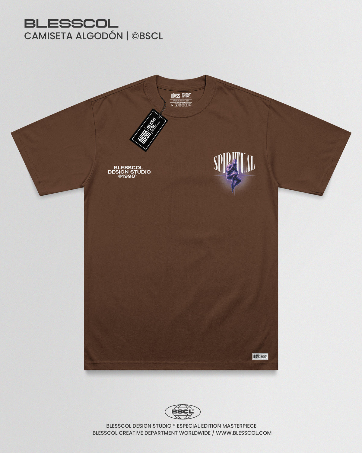 CAMISETA CONNECTED TO HIGHER SELF