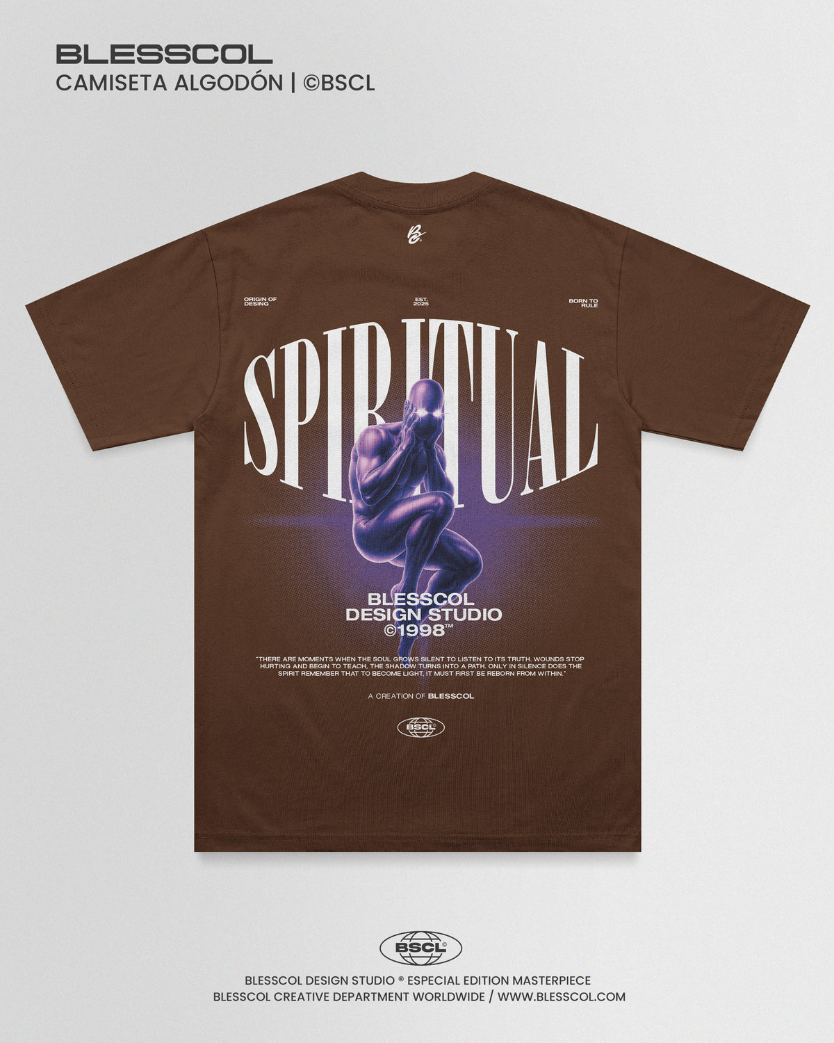 CAMISETA CONNECTED TO HIGHER SELF
