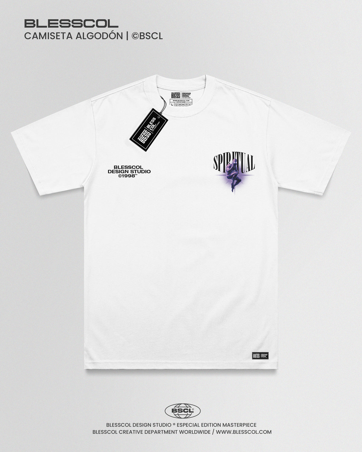 CAMISETA CONNECTED TO HIGHER SELF