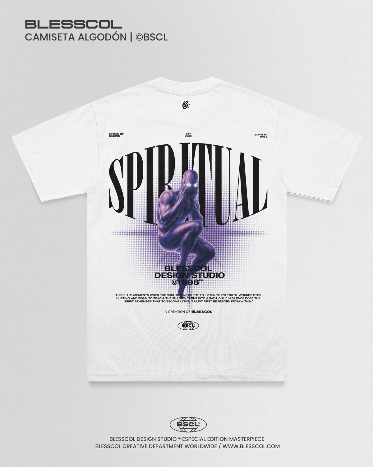 CAMISETA CONNECTED TO HIGHER SELF