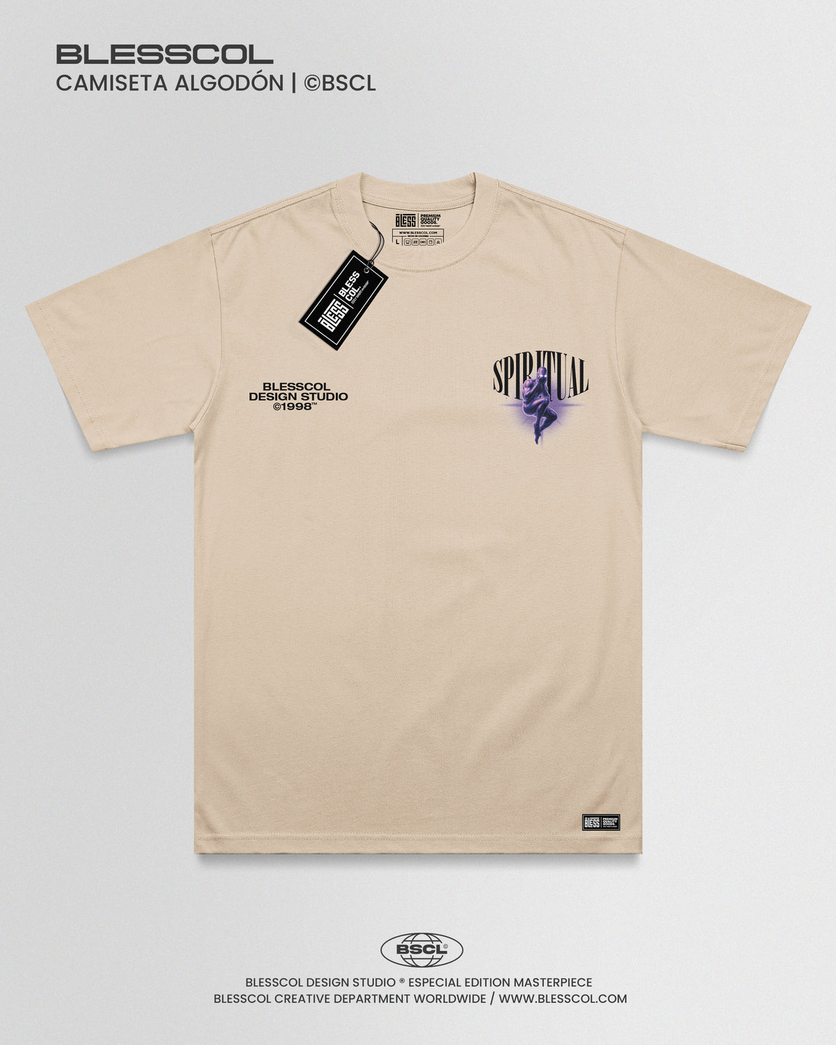 CAMISETA CONNECTED TO HIGHER SELF