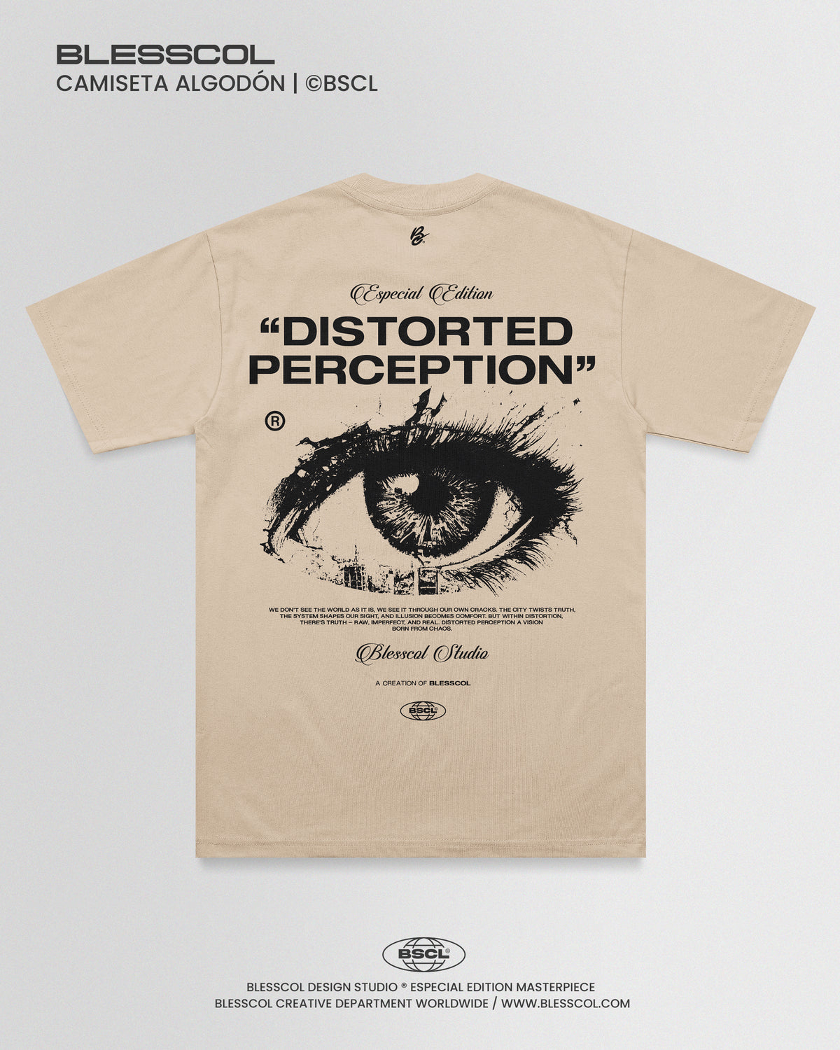 CAMISETA DISTORTED PERCEPTION