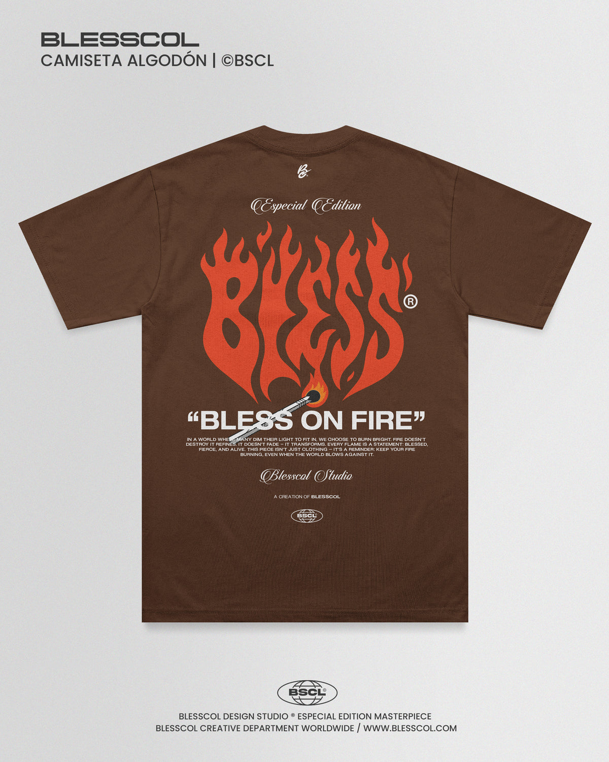 CAMISETA EDITION BLESS ON FIRE